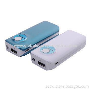 5,600mAh Power Banks with FlashlightNew